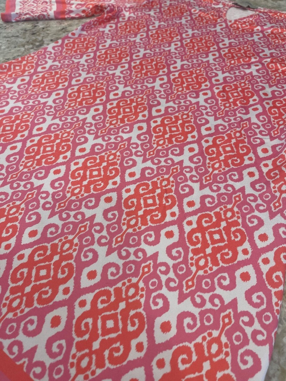 Charlie Paige Geometric Print Dress S Petite Summer Vibrant Beach Coastal - Picture 3 of 9